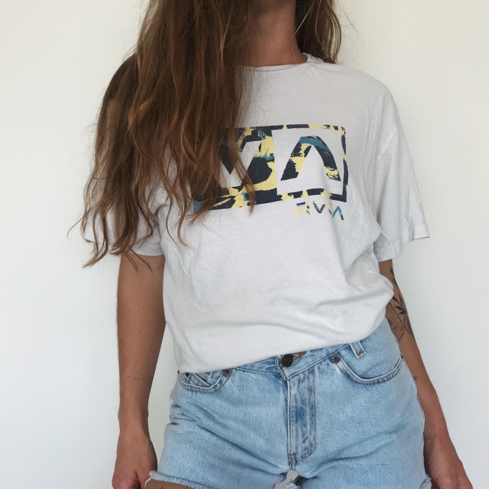 RVCA vintage wash tee - Picture 3 of 5